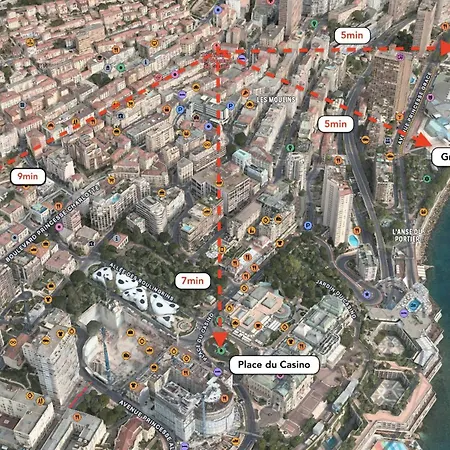 Frontiere Monaco, 2 Pieces, Centre Beausoleil Apartment Exterior photo